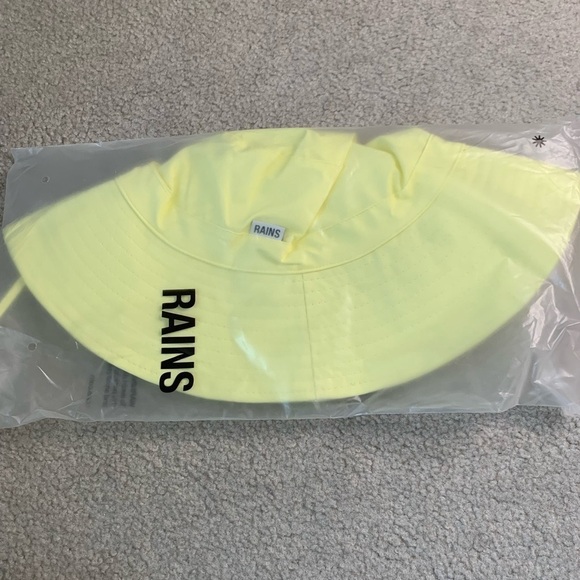 NWT Rains Women Men Unisex Boonie Hat Color Straw Size S2 M-XL - Picture 2 of 6